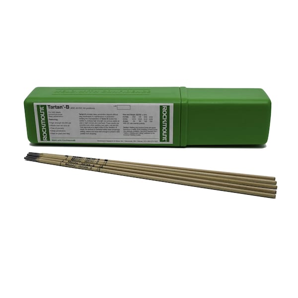Tartan B, 14" Deep Penetrating Electrode for Mild Steel Repair with Contamination, 1/8" Dia., 5lb